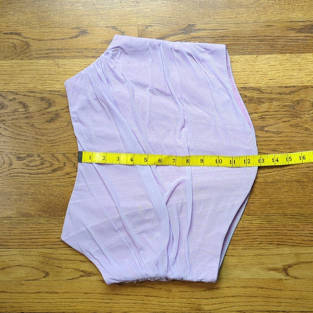 NEW Lilac Corset Top Violet Sleeveless Blouse Women's Size XL - Picture 12 of 13